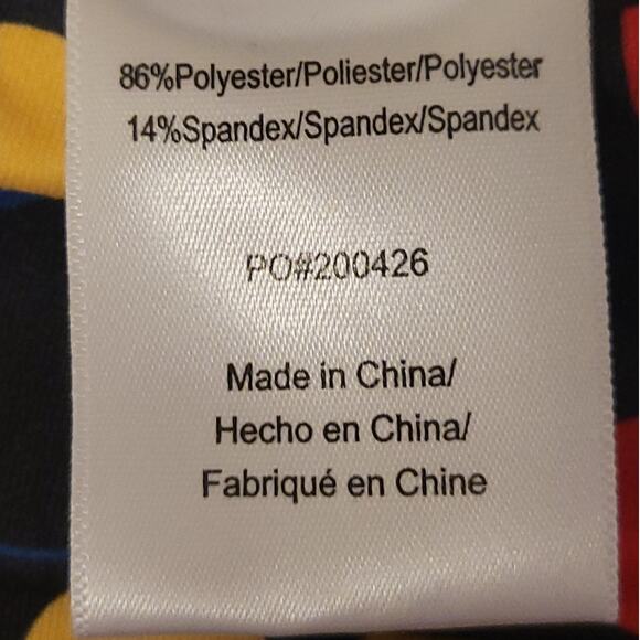 NWT ModCloth Keeping It Cardio Leggings Cherry Print Work Out Retro Yoga Size XS - Picture 5 of 6